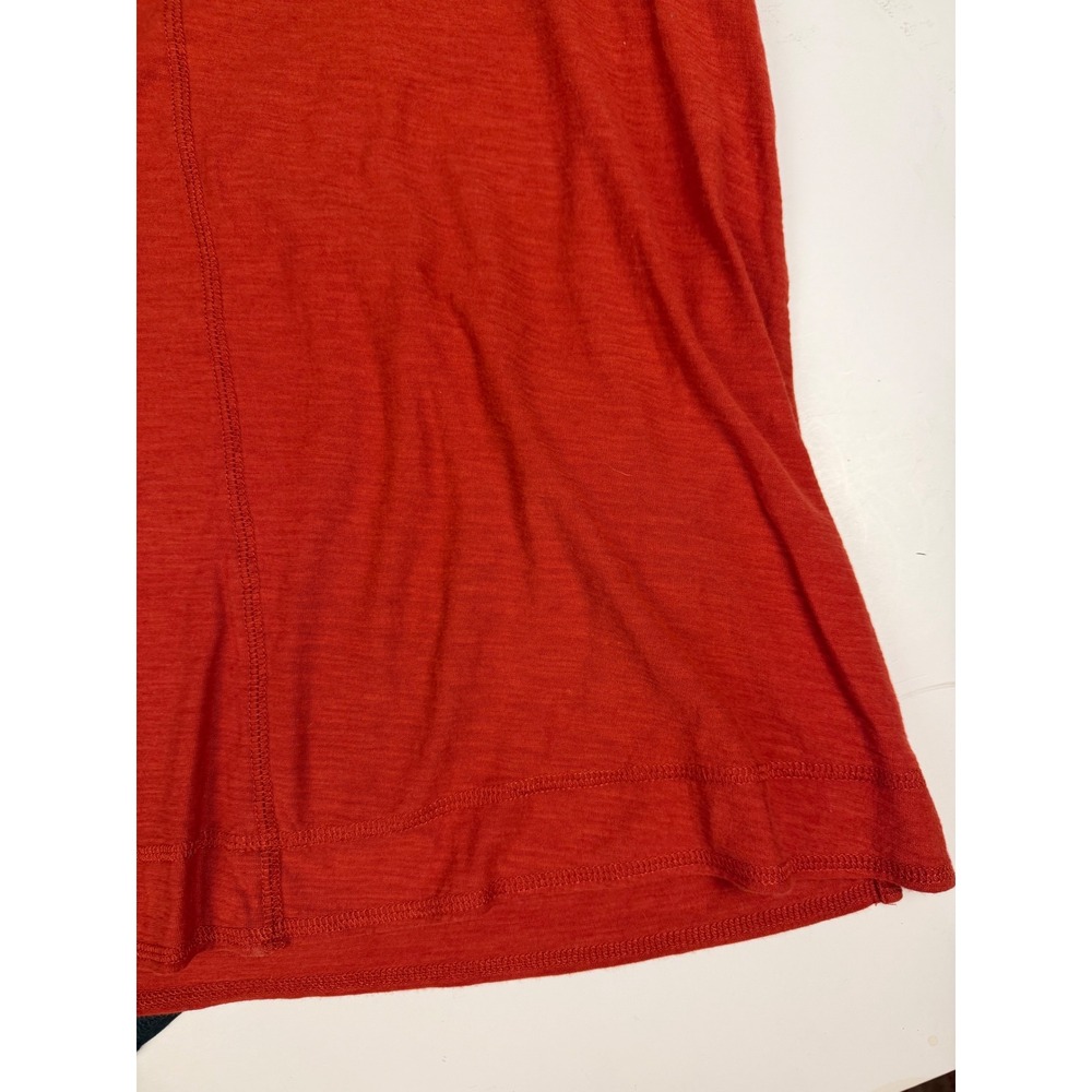 Westbound Womens V-Neck T-Shirt Lot of 2 Green Orange Cotton Modal Slub Medium - Picture 4 of 16